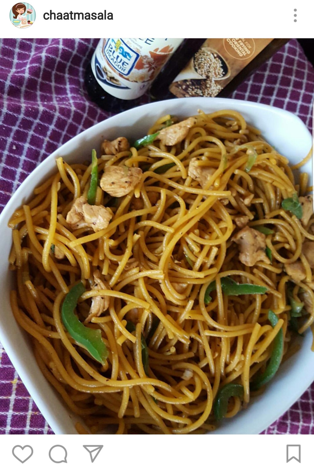 Chicken or Prawn Chow&nbsp;Mein