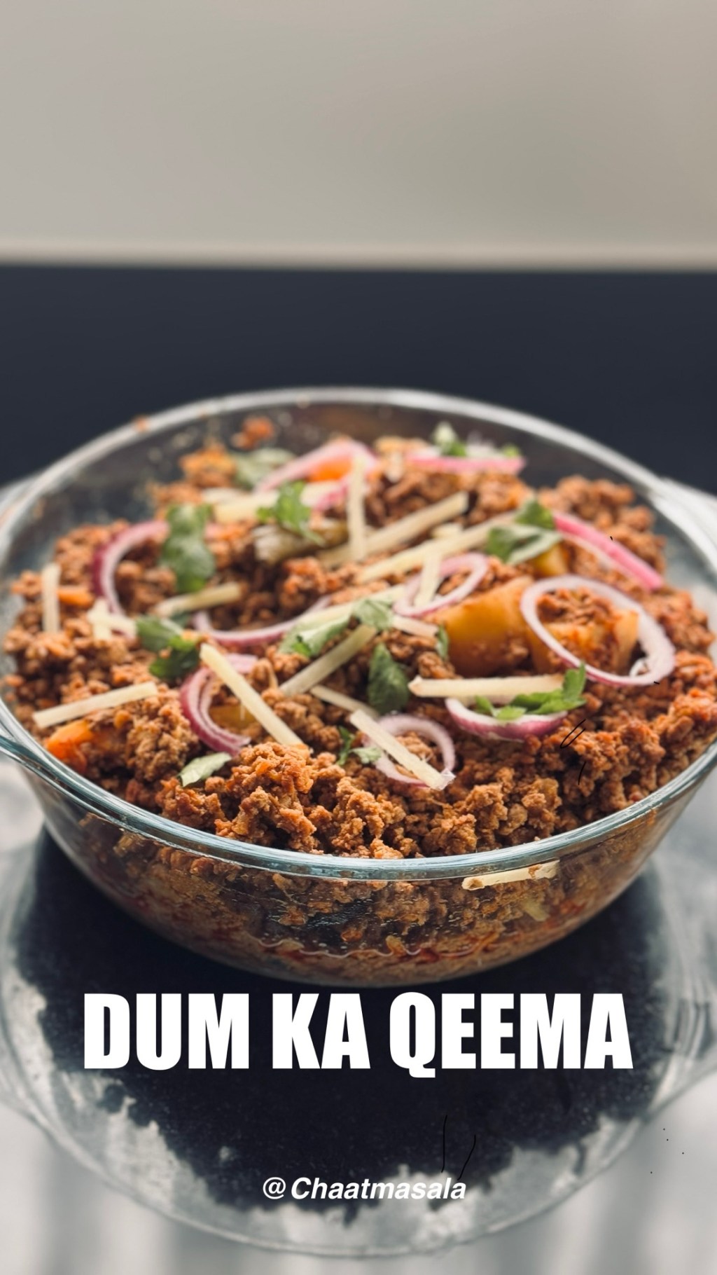 Dum ka Qeema (Smoked Minced Meat&nbsp;Curry)