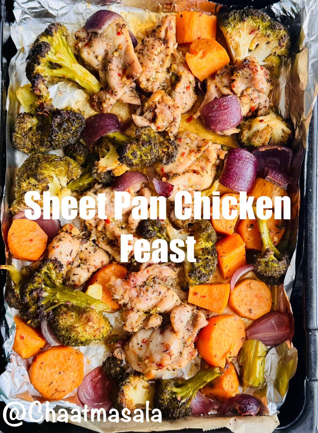 Sweet and Spicy One-Tray Chicken&nbsp;Dinner