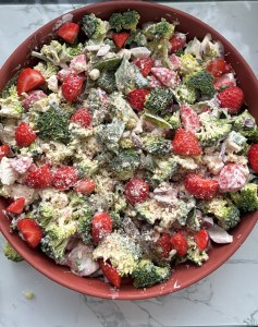 Creamy Broccoli & Strawberry&nbsp;Salad